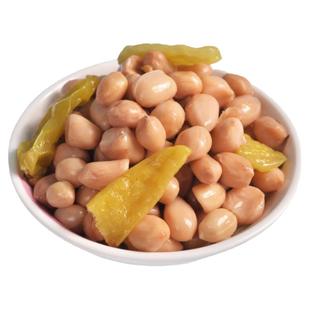 山椒花生泡椒零食红皮花生米卤味水煮花生小包装下酒菜熟食一整箱