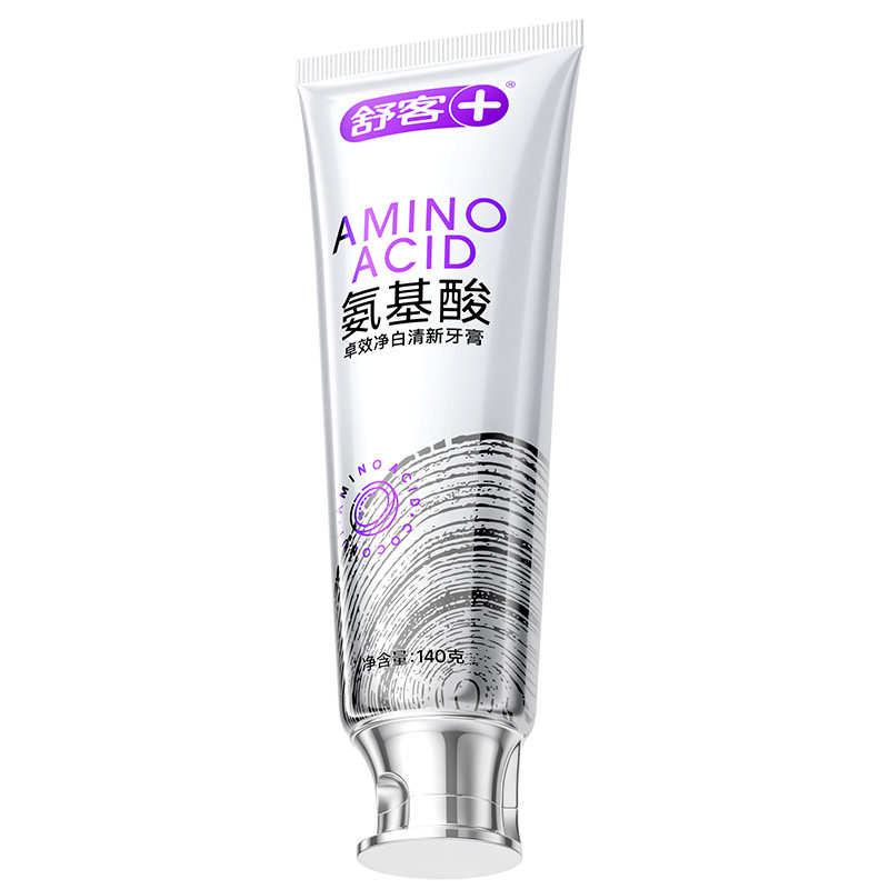 舒客氨基酸去黄美白牙膏
