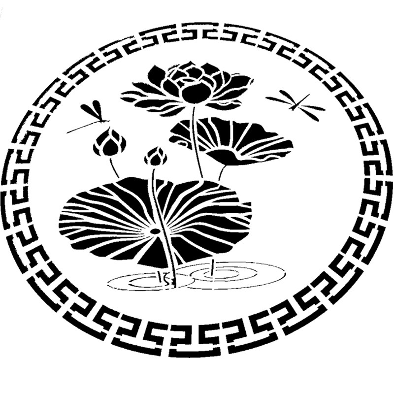 镂空喷漆模板专业定制卷帘门喷漆图案外墙墙体喷绘空心字个性图案
