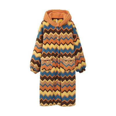 安之伴北羔绒秋冬睡袍女中长款