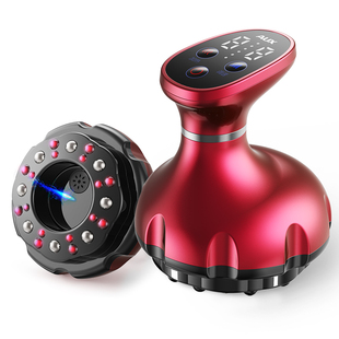 奥克斯电动刮痧仪器经络刷全身通用肩颈疏通拔罐揉腹背部按摩神器