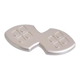 橱柜衣柜门板上下连接件直码链接件一字型固定五金件联动门配件