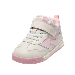 百丽童鞋2025秋冬新款加绒休闲鞋儿童运动鞋二棉男女童板鞋t头鞋