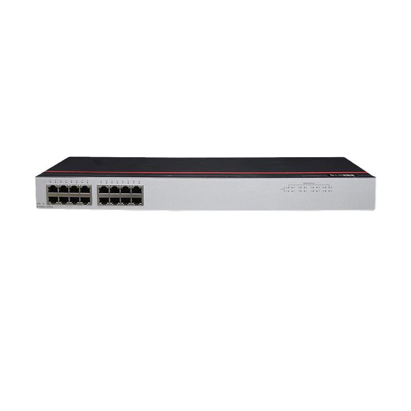 华为数通智选交换机 S1730S-L16FR-A 企业级16口百兆交换机以太网机架型无管理全面兼容高速网络分线交换器