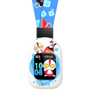 【优选】适用小天才电话手表表带Z9/Z8/Z7挂脖套z6h/z6s挂绳儿童手表男女通用配件D3/D2保护套外壳Z5/Q1A/Q2A
