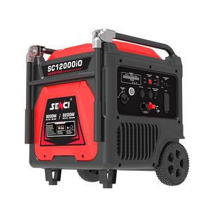 神驰汽油发电机220V大功率静音变频商用餐车冰淇淋机9KW户外充电