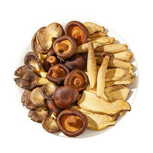 什锦蘑菇脆即食香菌菇混合装果蔬鹿茸菇脆干网红零食休闲小吃食品