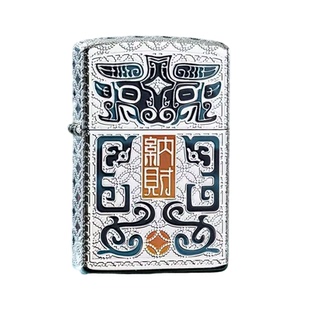 首领升级款 三代煤油打火机 防风耐用 高档福禄葫芦送男友礼物潮