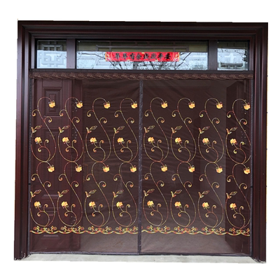 防蚊门帘定做高档磁性铝合金苍蝇