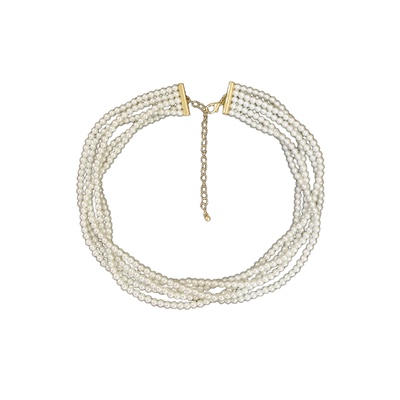 戏梦巴黎复古赫本多层珍珠项链