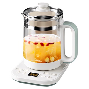 美的1.8升大容量多功能家用养生壶烧水壶保温全自动一体炖煮壶