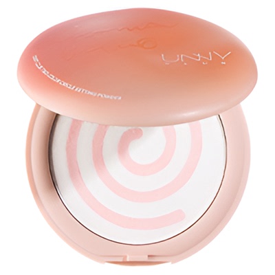 【新品】UNNY双色圈圈粉饼定妆柔焦持妆清透提亮官方旗舰店正品