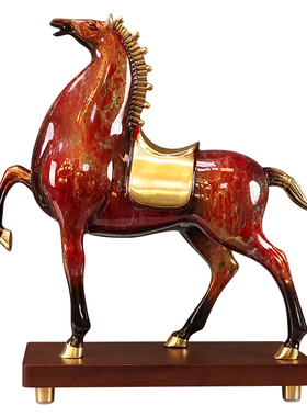 纯铜战马摆件礼品盒包装顺丰包邮