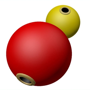 洛阳球漂钓鱼球形浮漂球漂路亚鲫鱼草鱼浮力球型浮球圆球圆形渔具