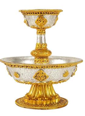 藏村摆件供杯尼泊尔手工