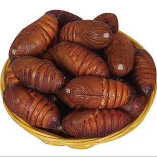 蚕蛹东北特产野生柞蚕蛹活蚕蛹2021大茧蛹500g新鲜大蚕蛹茧蛹包邮