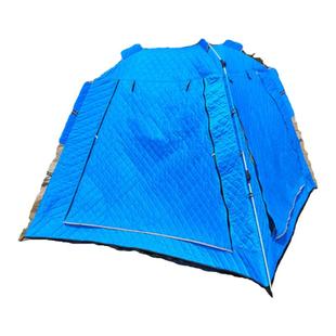 三面透明双层棉布2米自动钓鱼帐篷东北专用抗寒帐篷