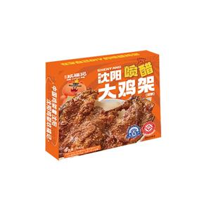 玖福记醋喷鸡架酸甜可口445g冷冻