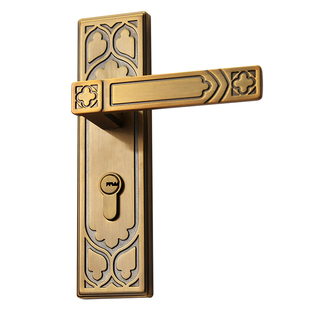 名门静音门锁新中式卧室内锁具家用通用型卫生间房间厕所木门把手