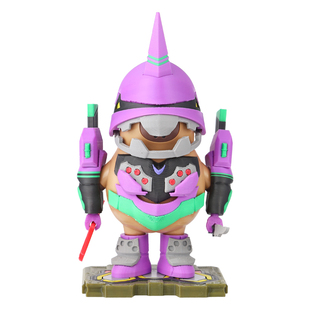 爆款卡皮巴拉EVA初号机磁吸模型摆件高达拼装玩具手办彩盒礼物