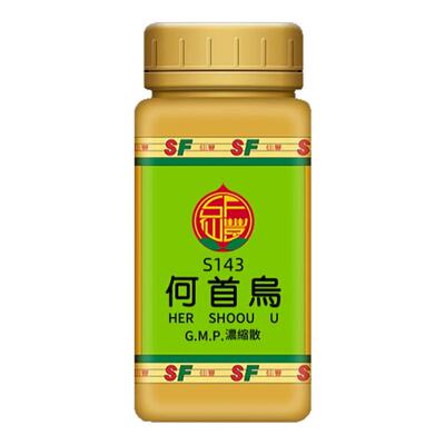 中国台湾仙丰何首乌补肝肾敛精气壮筋骨养血气乌鬓发免煎汉方中药