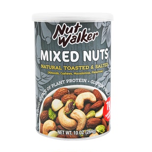 荷利特佳喜乐果烘焙什锦坚果284g罐装进口混合坚果