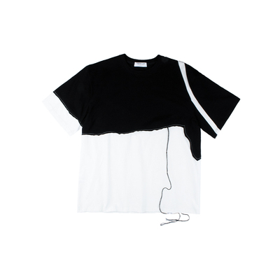 STREAMLET.CHEN:【黑白结构配色系列】短袖、西装、卫衣、短裤