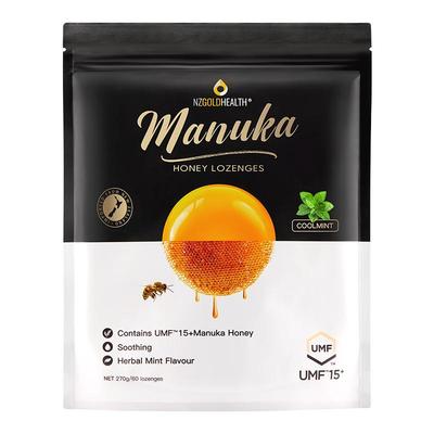 麦卢卡蜂蜜润喉糖新西兰薄荷糖