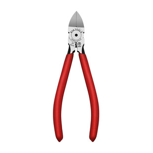 剪钳 水口钳6寸斜口剪钳5寸塑料钳子高品质 电子模型塑胶斜嘴钳