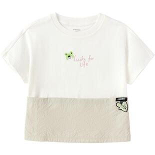 【商场同款】巴拉巴拉男童短袖T恤幼童速干半袖夏装儿童打底衫5潮
