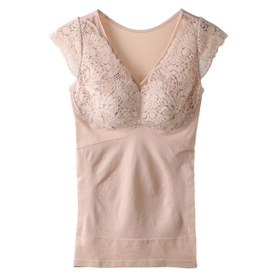 塑身衣上半身免穿文胸收腹束腰背心美体内衣塑形保暖束身上衣女