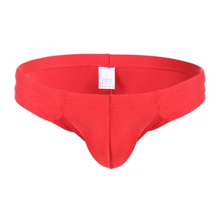 男士低腰性感比基尼小三角半包臀紧身内裤纯色短裤衩个性特色青年