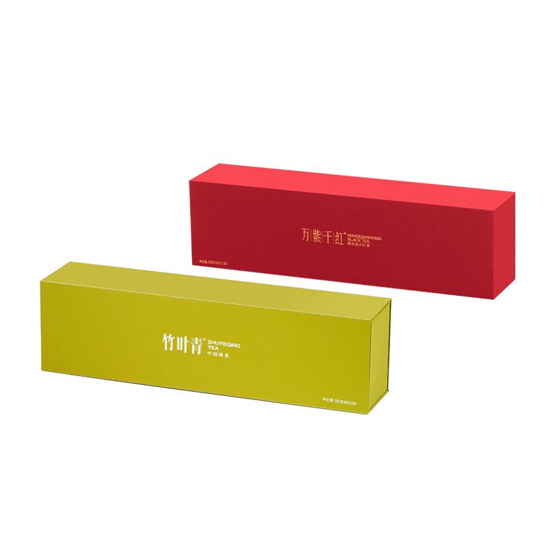竹叶青茶叶高山绿茶红茶特级(品味)茶叶礼盒装300g送礼四川送长辈