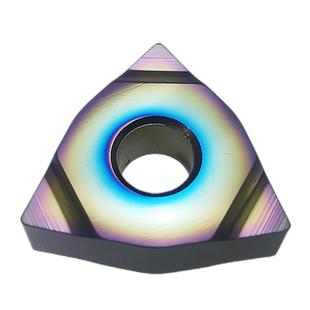 莫兹利淬火钢桃型数控车刀片外圆粗精车刀粒WNMG08040408非三角形