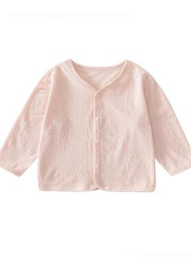 温巢婴儿衣服夏季薄款长袖开衫