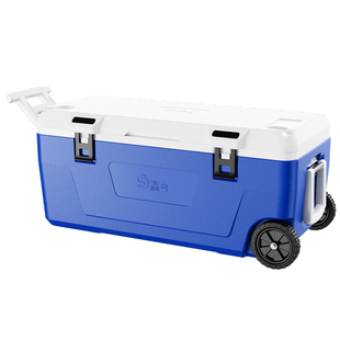 保温箱100L大容量户外专用钓鱼海钓箱带轮冰块车载冰桶活鱼冷藏箱