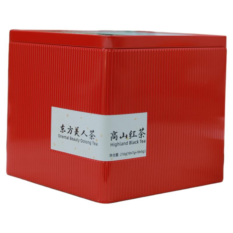 东方美人乌龙高山红茶组合礼盒