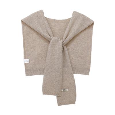 高级感100%纯羊毛针织外搭披肩