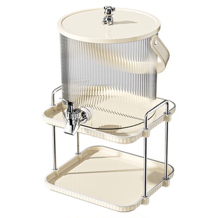 可乐桶冷水壶冰箱水果茶桶带龙头大容量果汁啤酒饮料桶凉水壶酒桶