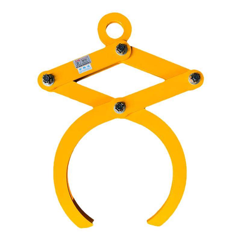 铁管夹起重吊钳YG型圆钢夹钳OD圆管吊具吊钩水平吊装夹具1T2T3T5T