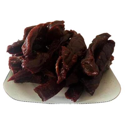 纯风干牛肉干500g内蒙通辽特产草原零食手撕休闲现做正宗原味麻辣