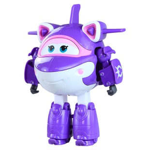 奥迪双钻新款超级飞侠雪儿迷你变形机器人玩具套装全套大号机库