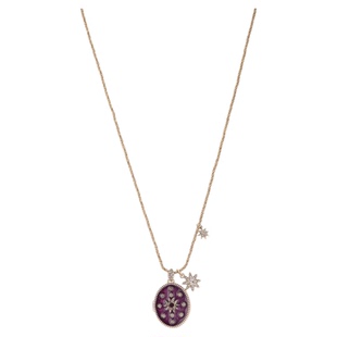 【UR CHOICE】GENUINE●英国MarchS复古彩色水晶项链女毛衣链饰品