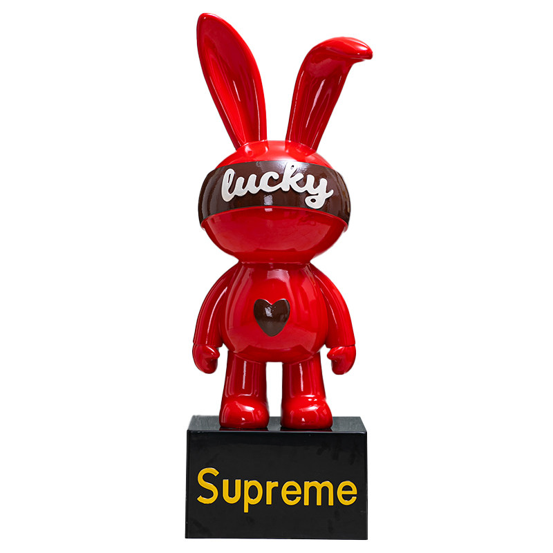 LUCKY幸运兔落地摆件装饰存钱罐
