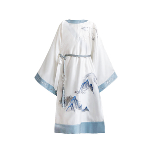 银龙洛竹原创儿童汉服男童初春款明制圆领袍古风帅气古装2025新款