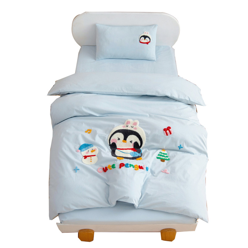 老师推荐幼儿园全棉卡通午睡套件