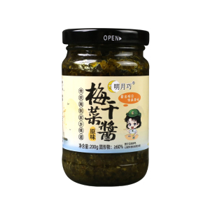 梅干菜酱下饭酱拌饭酱开盖即食拌面拌饭夹馍配粥早餐佐餐农家自制