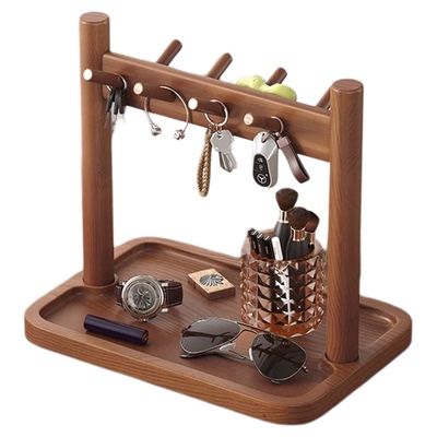 【实木】入户门玄关钥匙置物架