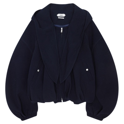 IMMI双层羊毛廓形夹克/裙裤