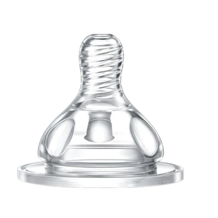 宝德奶嘴鸭嘴吸嘴宽口径奶瓶原装正品十字孔大流量奶嘴防胀气